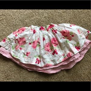 Janie and Jack Flower Skirt
